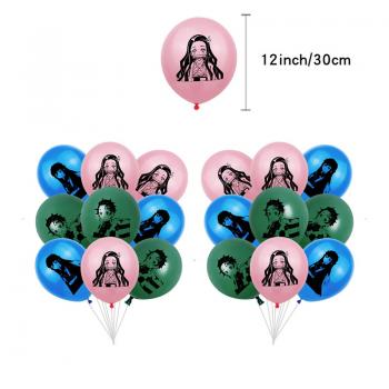 Demon Slayer anime balloon airballoon(price for 18pcs Mix)