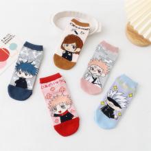 Jujutsu Kaisen anime socks(5 pairs)