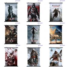 Assassin's creed game wall scroll 60*90CM