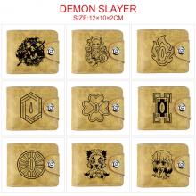 Demon Slayer anime buckle wallet