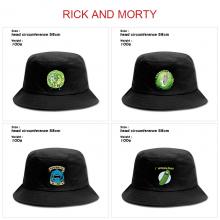 Rick and Morty anime bucket hat cap
