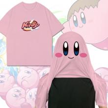 Kirby anime funny cotton t-shirt