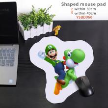 Super Mario shaped mouse pad 40x40CM