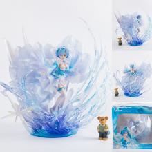 Re:Life in a different world from zero crystal Rem anime figure(can lighting)