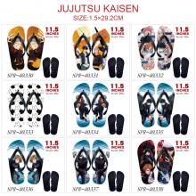 Jujutsu Kaisen anime flip flops shoes slippers a pair