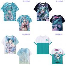 Hatsune Miku anime micro fiber t-shirt t shirt