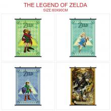 The Legend of Zelda game wall scroll wallscrolls 60*90CM