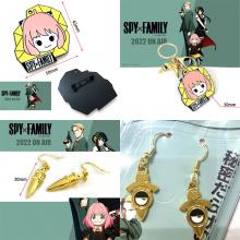 Space Jam anime key chain earrings pin
