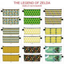 The Legend of Zelda game PU zipper pen case pencil bag