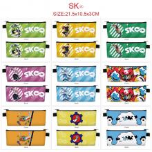 SK8 the Infinity anime PU zipper pen case pencil b...