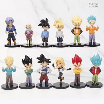 Dragon Ball anime figures set(12pcs a set)(OPP bag)