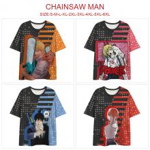 Chainsaw Man anime short sleeve t-shirt