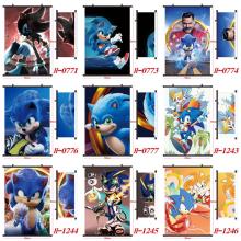 Sonic The Hedgehog game wall scroll wallscrolls 60...