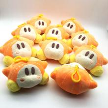 5.6inches Kirby anime plush dolls set(10pcs a set)