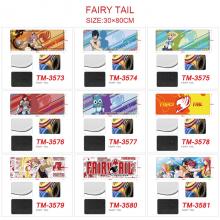Fairy Tail anime big mouse pad mat 30*80CM