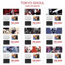 Tokyo ghoul anime big mouse pad mat 30*80CM