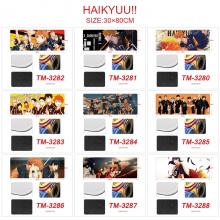 Haikyuu anime big mouse pad mat 30*80CM
