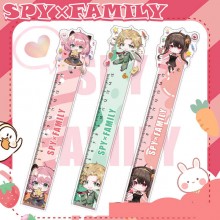 SPY FAMILY anime acrylic rulers