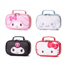 Kuromi Melody Cinnamoroll kitty handbag makeup cosmetic bag