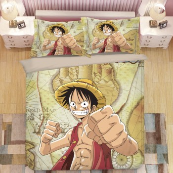 One Piece quilt cover bedclothesset(quilt+sheet+2pillowcases)