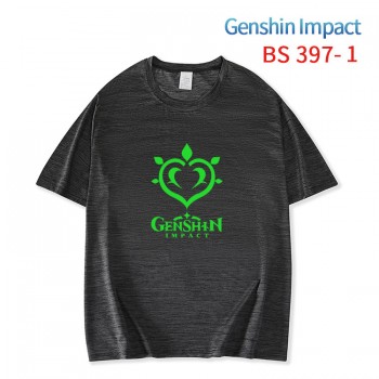 Genshin Impact game mercerized Ice cotton t-shirt