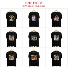 One Piece short sleeve cotton t-shirt