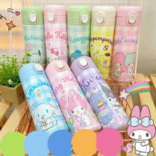 Kuromi Melody Cinnamoroll stitch vacuum thermos cup kettle