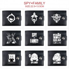 SPY FAMILY anime card holder magnetic buckle walle...