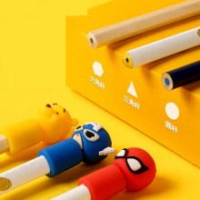 Spider Man Pooh Toy soft pencil cases set