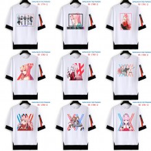 Darling in the FranXX 02 anime cotton t-shirt