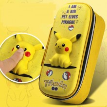 Pikachu 3D decompression pen bag pencil case