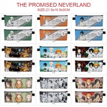 The Promised Neverland anime PU zipper pen case pencil bag