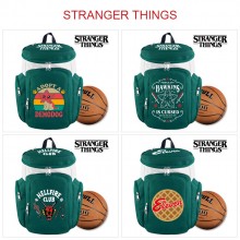 Stranger Things basketball backpack bag