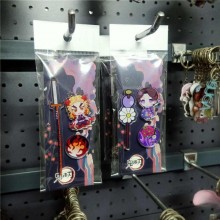 Demon Slayer anime acrylic brooch pins a set