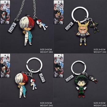 My Hero Academia anime key chain/necklace