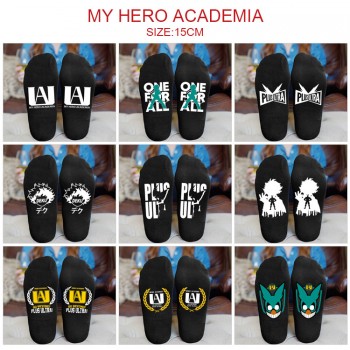 My Hero Academia anime cotton socks a pair