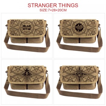 Stranger Things canvas satchel shoulder bag