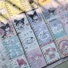 Melody Cinnamoroll Kuromi anime notebooks A7(77pages)