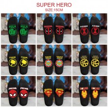 Batman Iron Super Man cotton socks a pair