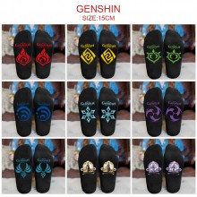 Genshin Impact game cotton socks a pair