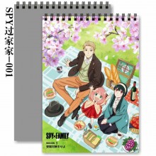 SPY FAMILY anime notebooks A4