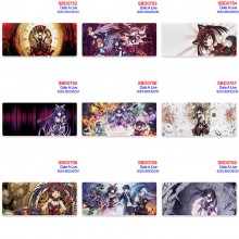 Date A Live anime big mouse pad mat 80*30/90*40