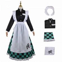 Demon Slayer anime maid outfit housemaid dress girl cloth costume