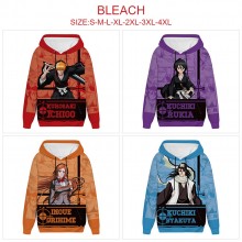 Bleach anime long sleeve hoodie sweater cloth
