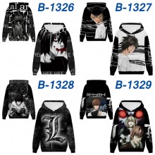 Death Note anime long sleeve hoodie sweater cloth