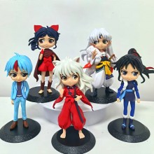 Inuyasha anime figures set(5pcs a set)(OPP bag)
