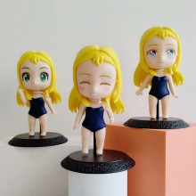Summer Time Rendering anime figures set(3pcs a set)(OPP bag)