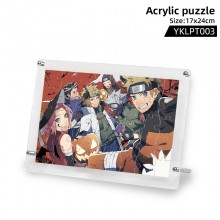 Naruto anime acrylic puzzle