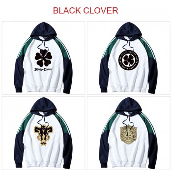 Black Clover anime cotton thin sweatshirt hoodies clothes