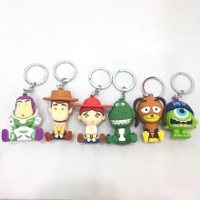 Toy Story anime figure doll key chain